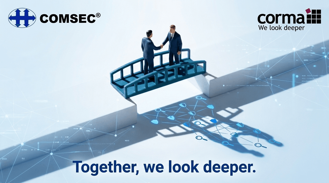 corma GmbH and ComSec corporate group, merger since March 2026